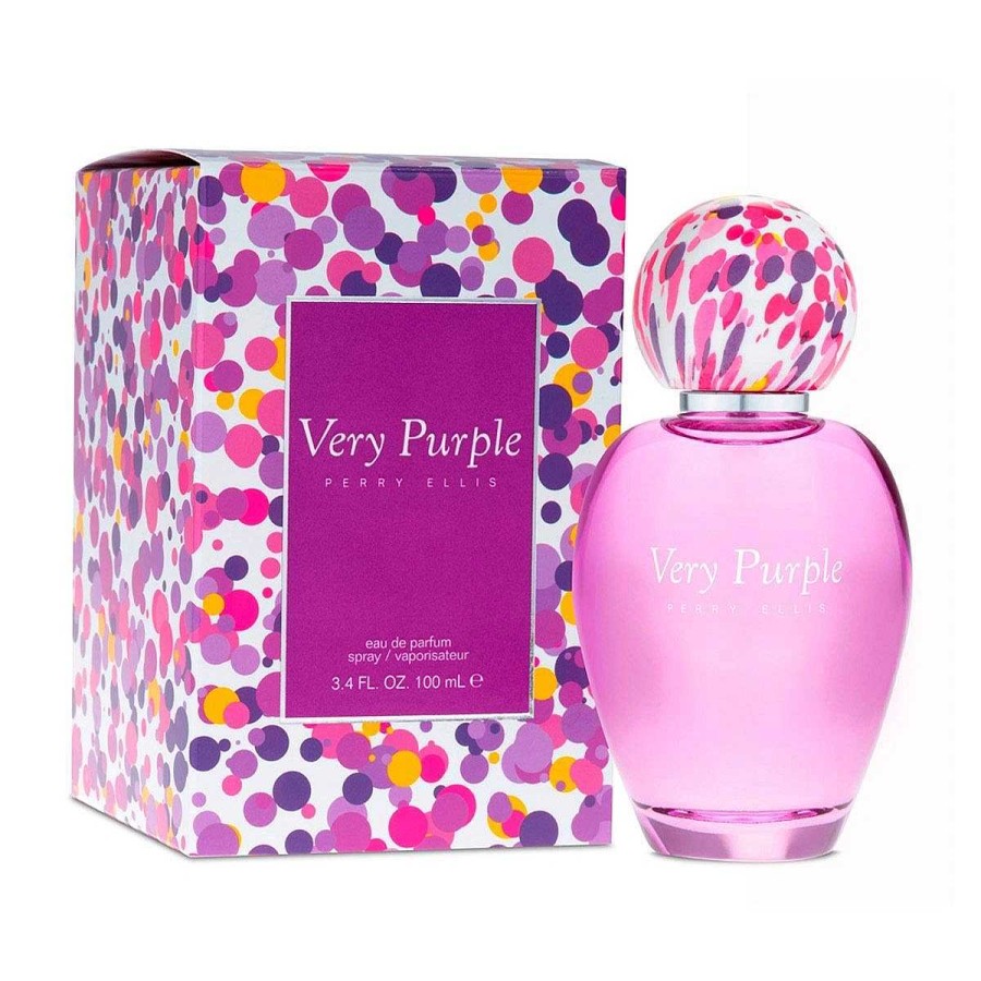 Damesparfum | Perry Ellis Perry Ellis Very Purple - 100 Ml Eau De Parfum