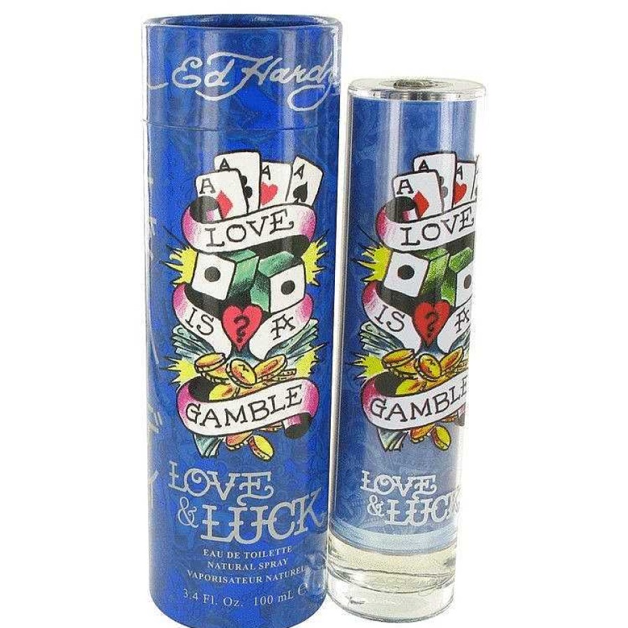 Herenparfum | Ed Hardy Ed Hardy Love & Luck Men - 100 Ml Eau De Toilette