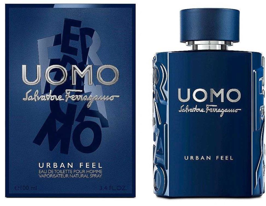 Herenparfum | Salvatore Ferragamo Salvatore Ferragamo Uomo Urban Feel - 100 Ml Eau De Toilette