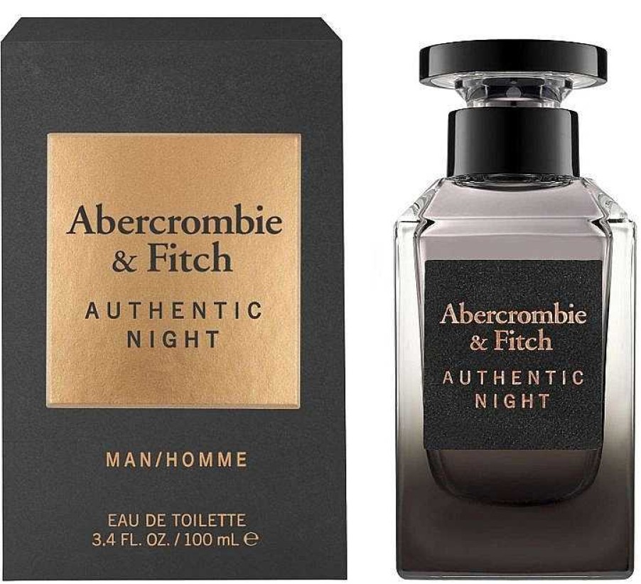 Herenparfum | Abercrombie & Fitch Abercrombie & Fitch Authentic Night Homme - 100 Ml Eau De Toilette