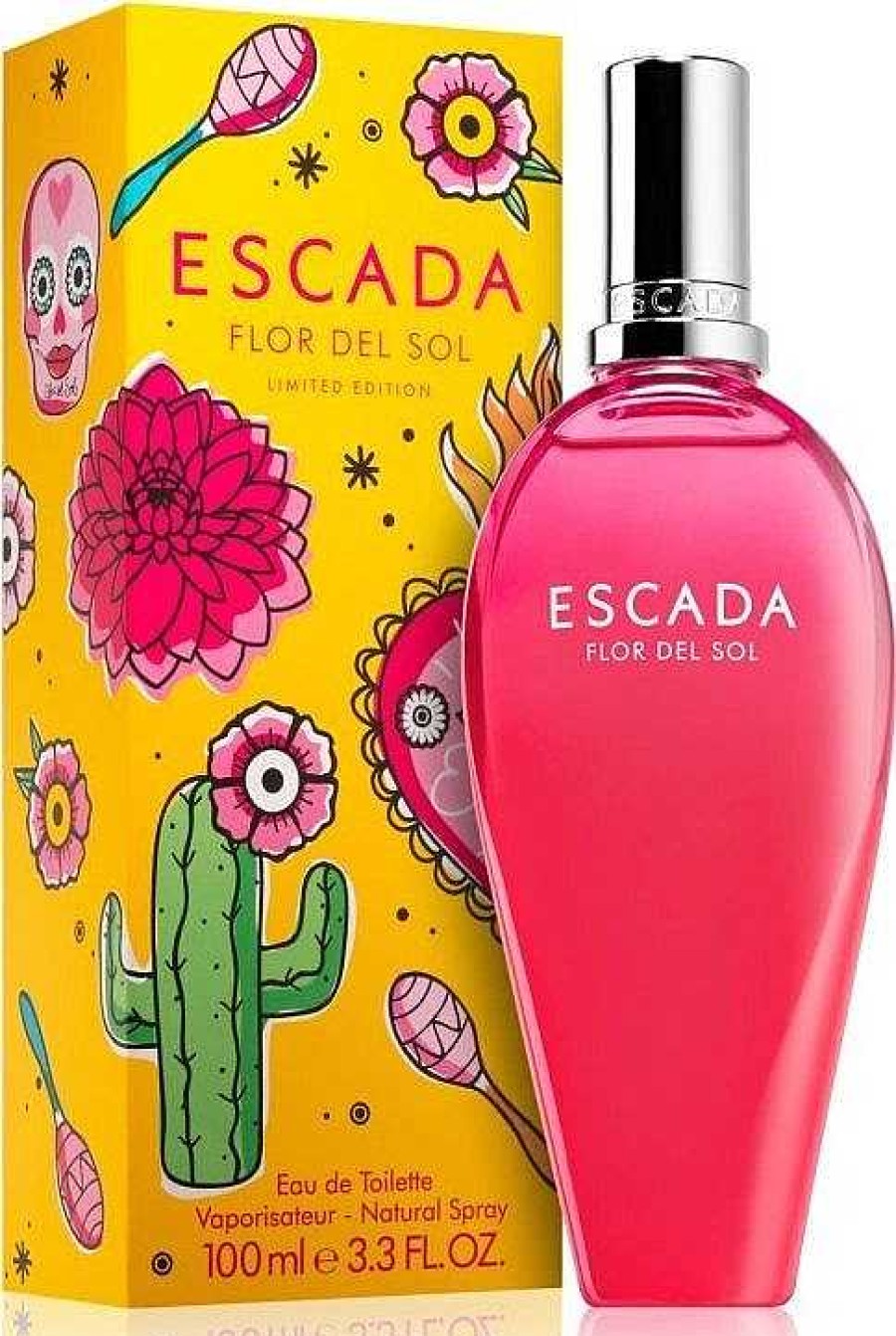 Damesparfum | Escada Escada Flor Del Sol - 100 Ml Eau De Toilette