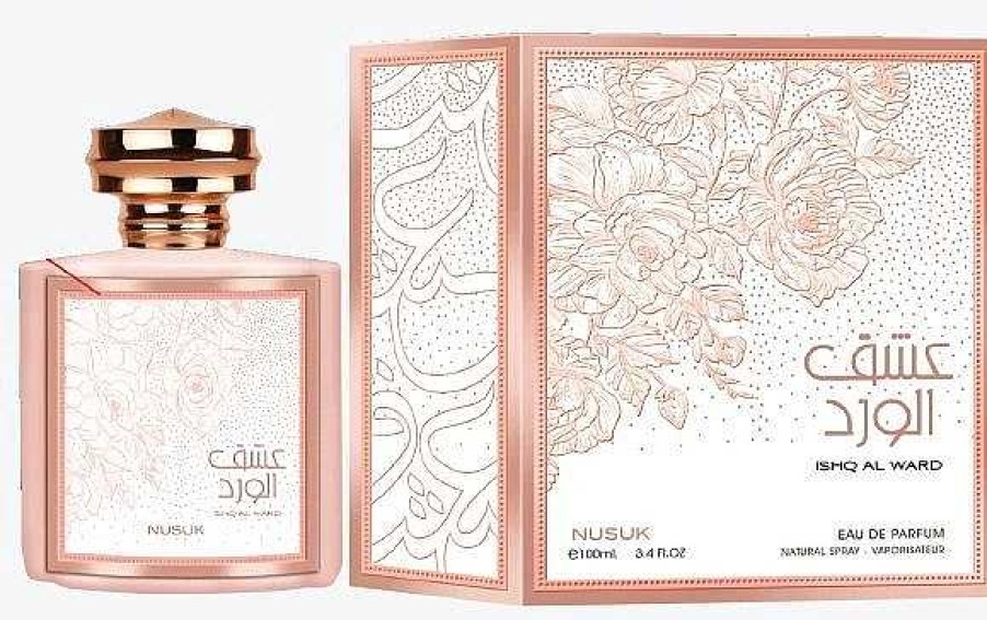 Herenparfum | Nusuk Nusuk Ishq Al Ward - 100 Ml Eau De Parfum