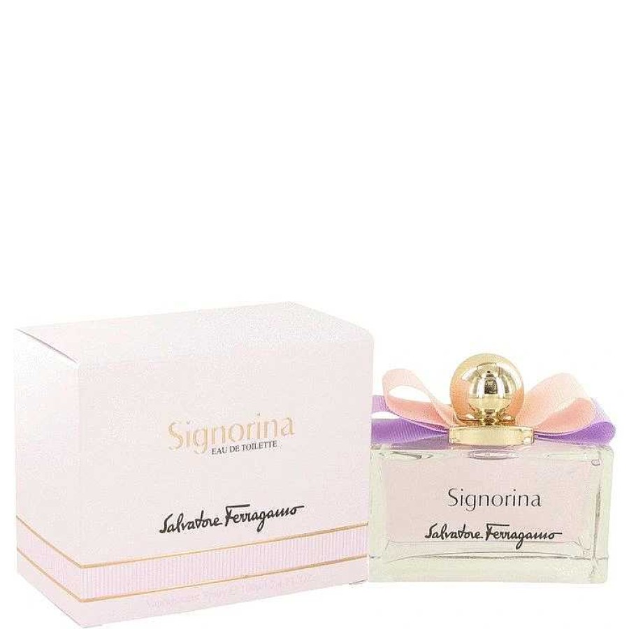 Damesparfum | Salvatore Ferragamo Salvatore Ferragamo Signorina - 100 Ml Eau De Toilette