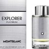 Herenparfum | Mont Blanc Mont Blanc Montblanc Explorer Platinum - 100 Ml Eau De Parfum