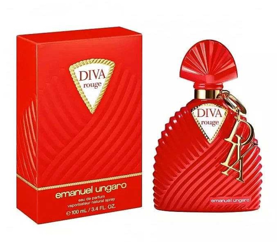 Damesparfum | Ungaro Ungaro Diva Rouge - 100 Ml Eau De Parfum