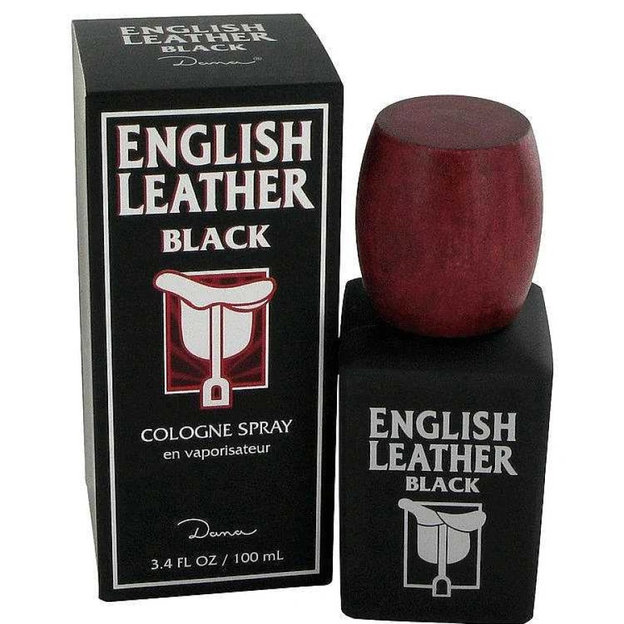 Herenparfum | Dana Dana English Leather Black - 100 Ml Eau De Cologne