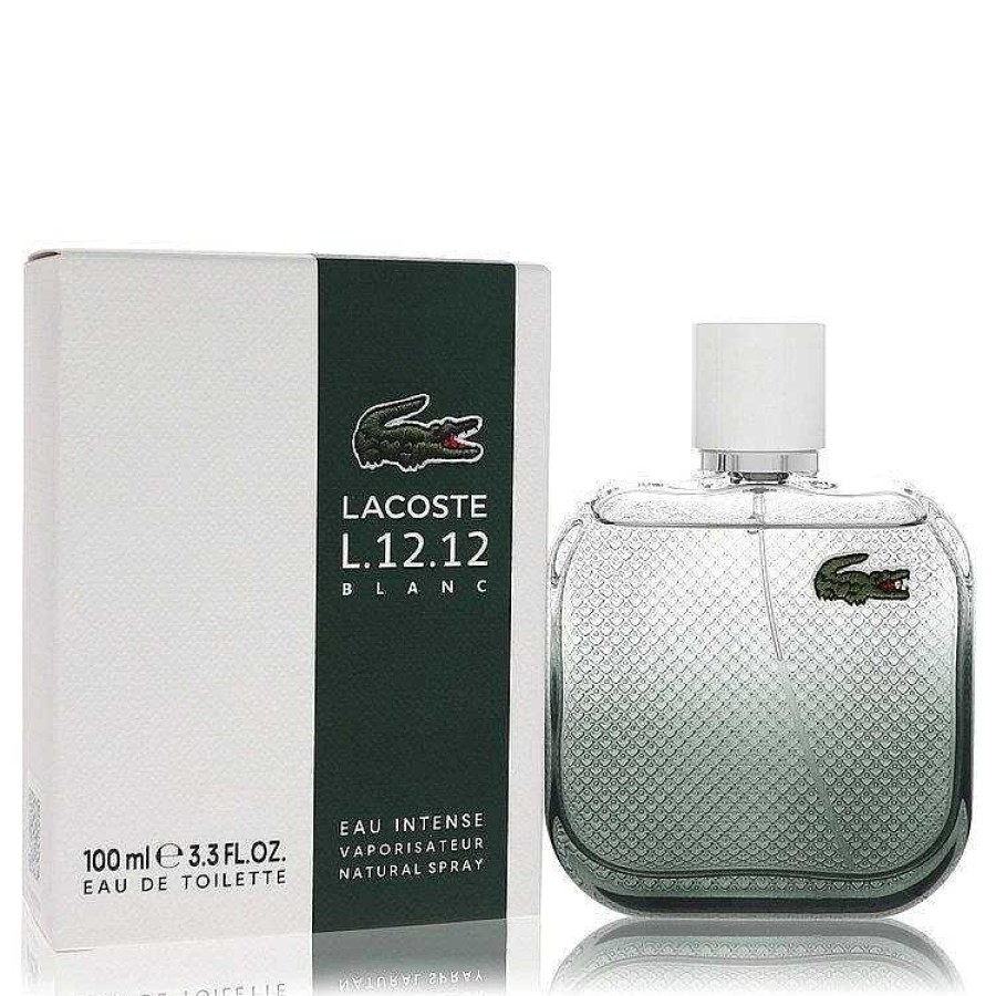 Herenparfum | Lacoste Lacoste Eau De Lacoste L.12.12 Blanc Eau Intense - 100 Ml Eau De Toilette