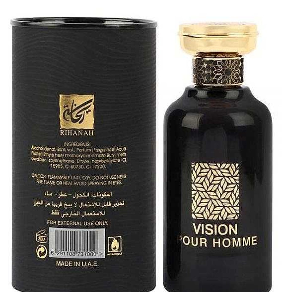 Herenparfum | Rihanah Rihanah Vision Pour Homme - 100 Ml Eau De Parfum