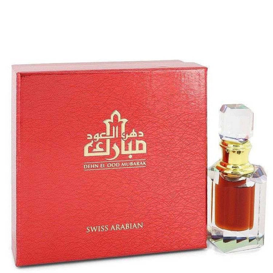 Herenparfum | Swiss Arabian Swiss Arabian Dehn El Oud Mubarak - 6 Ml Eau De Parfum