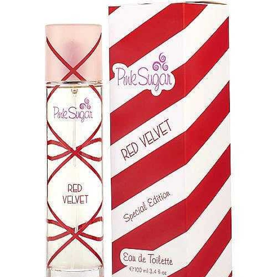 Damesparfum | Aquolina Aquolina Pink Sugar Red Velvet - 100 Ml Eau De Toilette