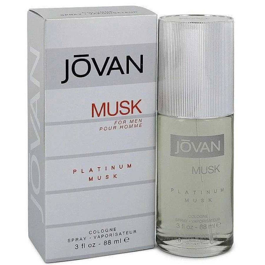 Herenparfum | Jovan Jovan Platinum Musk - 90 Ml Eau De Cologne