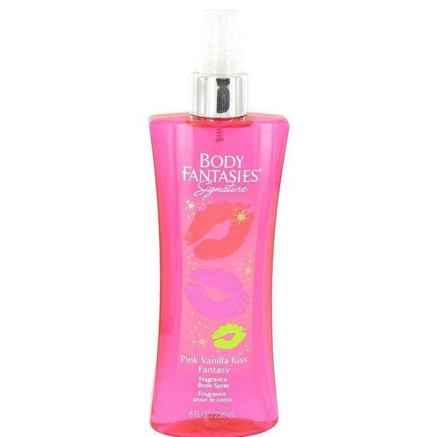 Damesparfum | Parfums De Coeur Parfums De Coeur Body Fantasies Signature Pink Vanilla Kiss Fantasy - 240 Ml Body Spray