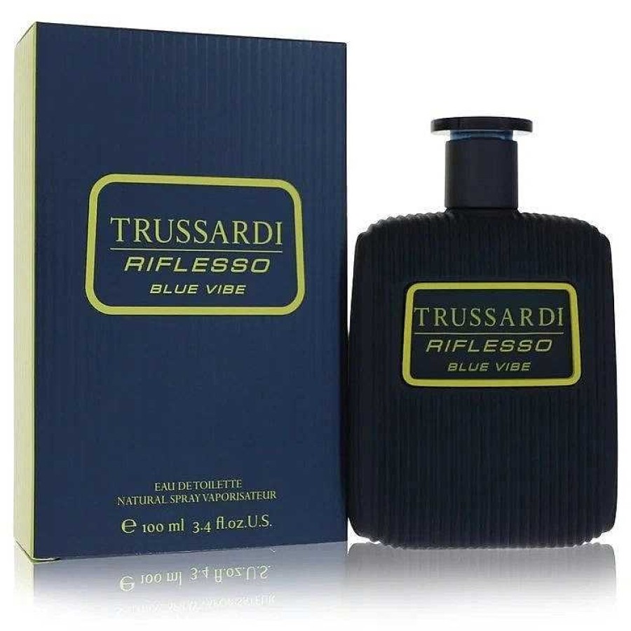 Herenparfum | Trussardi Trussardi Riflesso Blue Vibe - 100 Ml Eau De Toilette