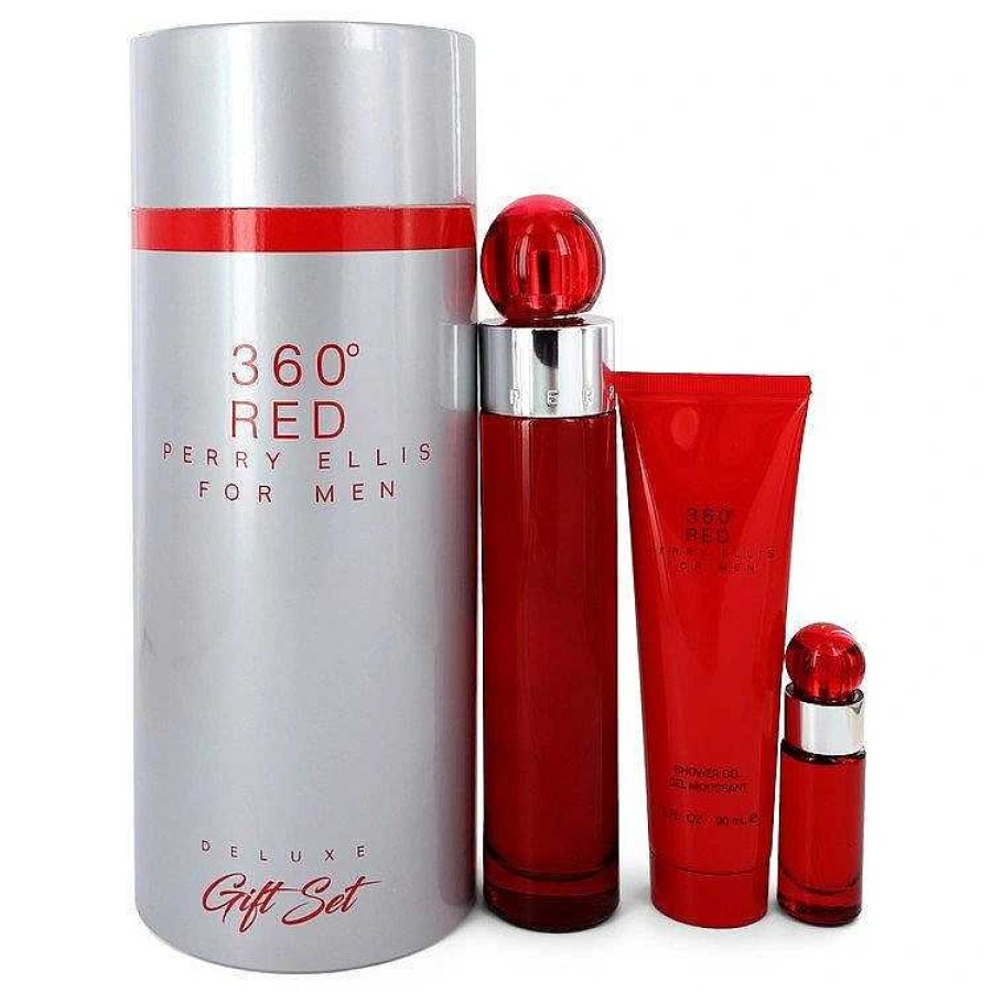 Herenparfum | Perry Ellis Perry Ellis 360 Red Homme - Geschenkset