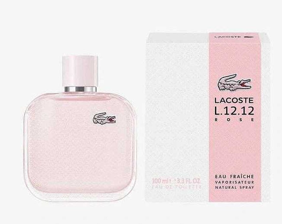 Damesparfum | Lacoste Lacoste Eau De Lacoste L.12.12 Rose Eau Fraiche - 100 Ml Eau De Toilette