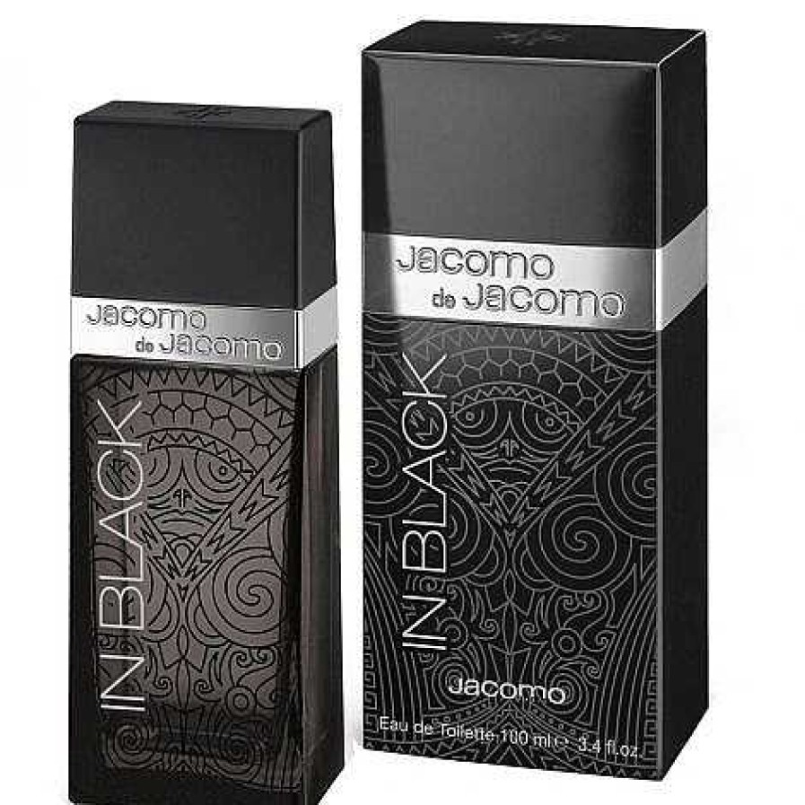 Herenparfum | Jacomo Jacomo De Jacomo In Black - 100 Ml Eau De Toilette