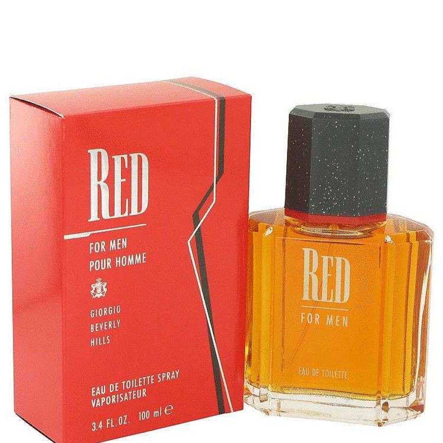 Herenparfum | Giorgio Beverly Hills Giorgio Beverly Hills Red For Men - 100 Ml Eau De Toilette