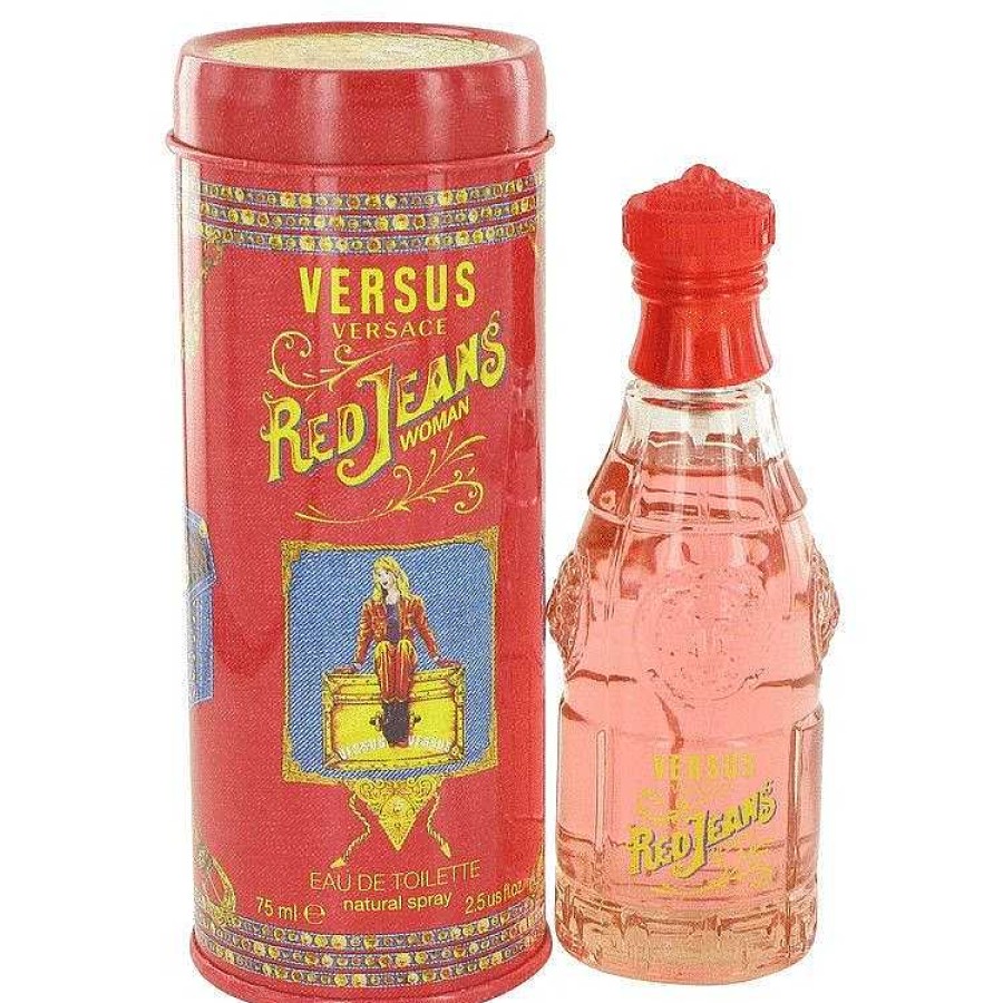 Damesparfum | Versace Versace Red Jeans - 75 Ml Eau De Toilette